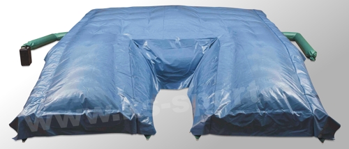 Stabhochsprungmatte, luftgef&uuml;llt